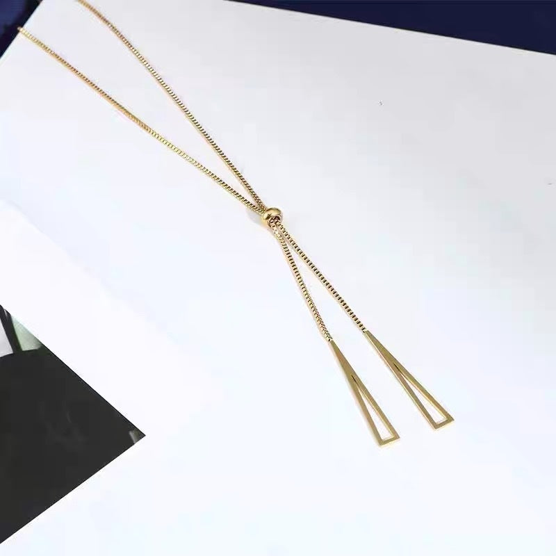 18k GOLD PLATING HIGH QUALITY INOXIDABLE STAINLESS STEEL NECKLACE